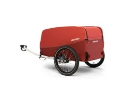 CROOZER Cargo Tuure Transportanhänger -Zweirad Profi croozer cargo tuure lava red deichsel 6156 web 001