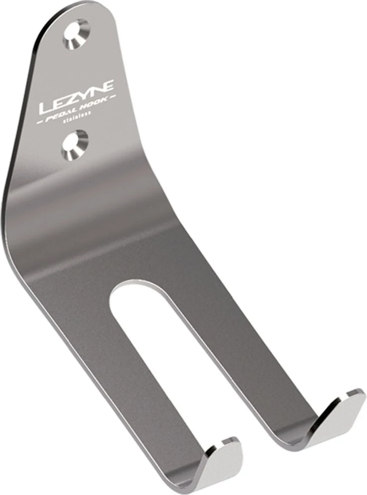 Lezyne Pedal Hook, Edelstahl Silber 2 Lezyne Pedal Hook, Edelstahl Silber – Bild 2
