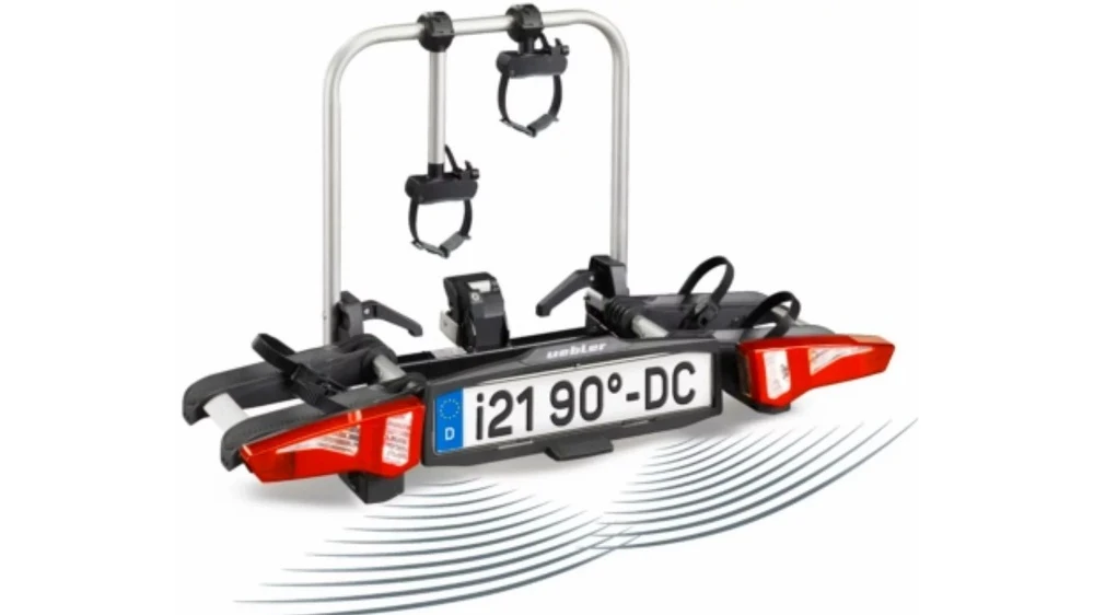 Uebler I21 Fahrradträger Mit 90° Abklappung 1 Uebler I21 Fahrradträger Mit 90° Abklappung